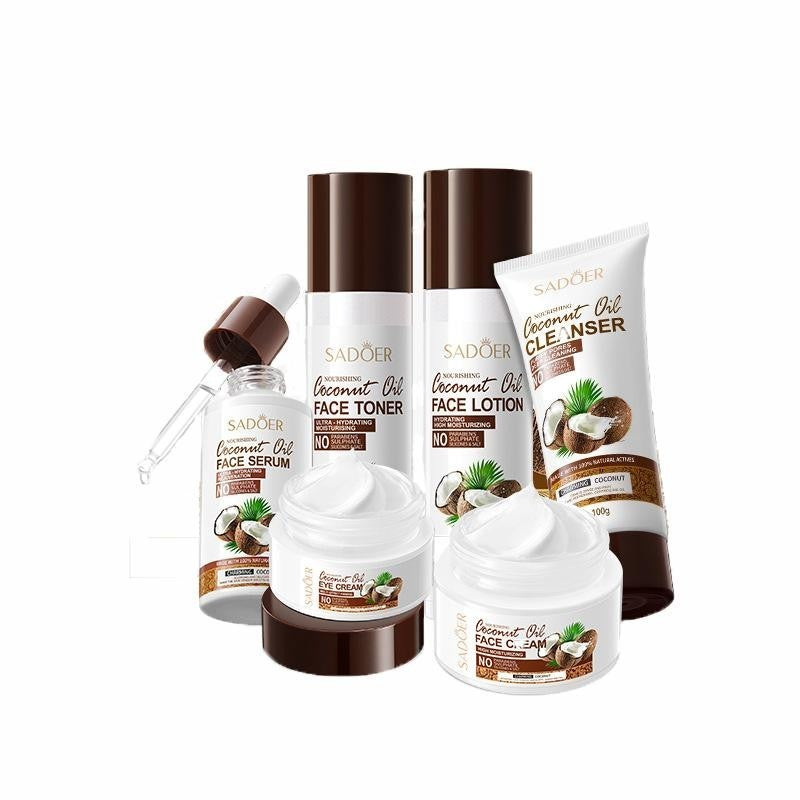 SADOER Coconut 6in1 Set Foam, Serum