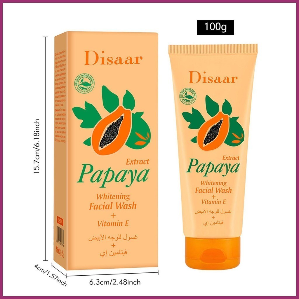 DISAAR Papaya Face Cleanser