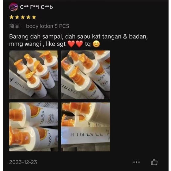 Sadoer Vitamin C 5-Bottle Whitening Skin Set