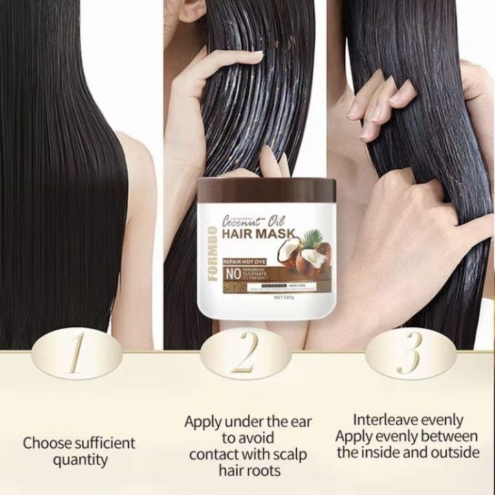 Sadoer Coconut Shampoo & Hair Mask 4in1 Set