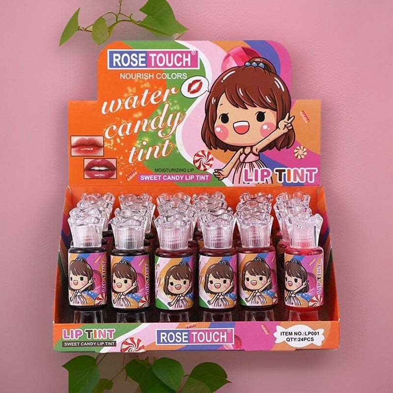 Rose Touch Lip Tint 24 Pcs Water Candy
