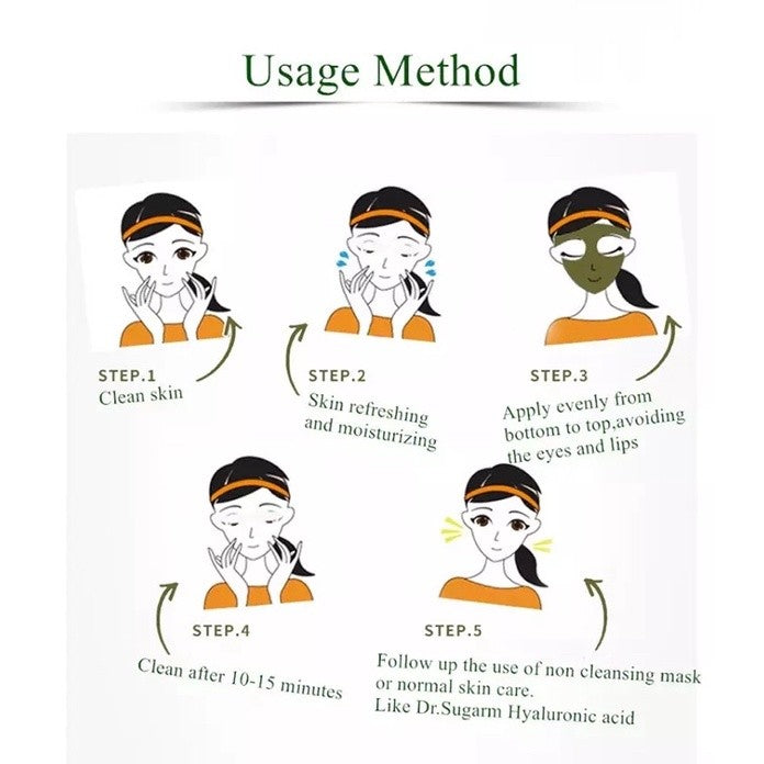 DEXE Green Facial Mask 120g